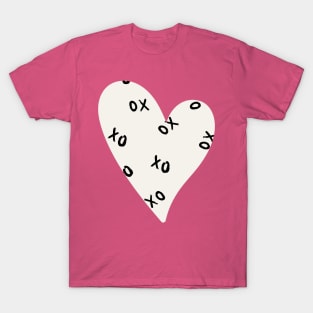 Hugs and kisses heart T-Shirt